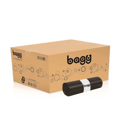 Bagy Çöp Torbası Ekstra Jumbo Siyah 80x110 10 Rulo - 1