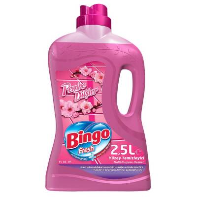 Bingo Fresh Yüzey Temizleyici Pembe Düşler 2.5 lt - 1