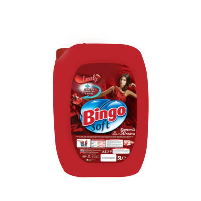 Bingo Soft Lovely Yumuşatıcı 5 Lt - 1