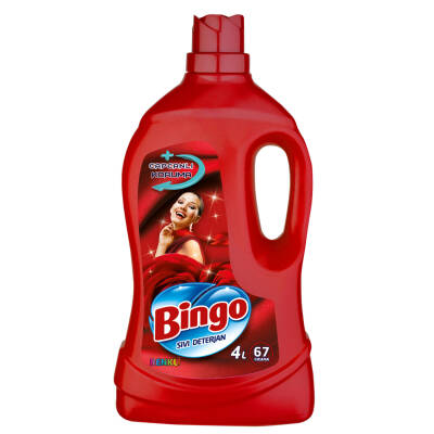 Bingo Sıvı Deterjan Keratinli Capcanlı Koruma 4 Lt - 1