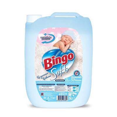 Bingo Soft Kuzumun Kokusu Çamaşır Yumuşatıcı 5 Lt - 1