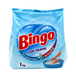 Bingo Süper Toz Elde Yıkama Deterjano 1 Kg - Bingo