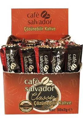 Cafe Salvador Stick Classic Kahve 2 Gr 100'lü - 1