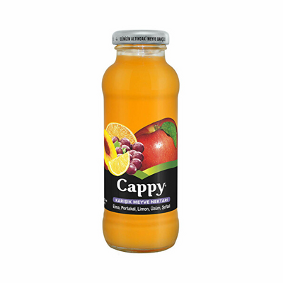 Cappy Karışık Depozitosuz Şişe 250 ml 12'li - 1