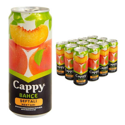 Cappy Şeftali Suyu Kutu 330 Ml 12'li - 1