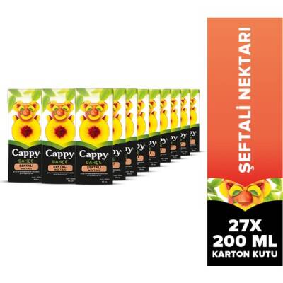 Cappy Şeftali Suyu 200 ml 27`li - 1