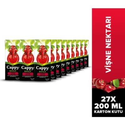 Cappy Vişne Suyu 200 ml 27`li - 1