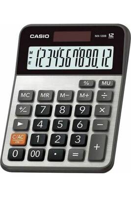 Casio MX-120B 12 Hane Masaüstü Hesap Makinesi - 1