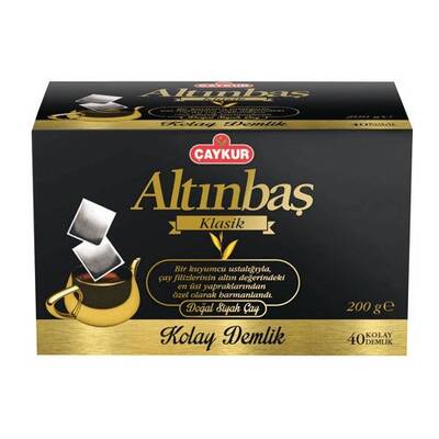 Çaykur Altınbaş Demlik Poşet Çay (200 gr) - 1