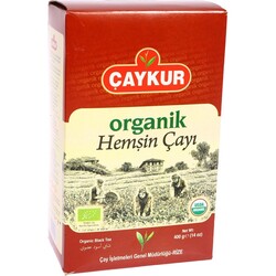 Çaykur Organik Siyah Hemşin Çayı Karton Kutu 400 gr - 1