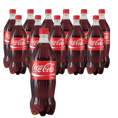 Coca Cola Pet 1000 ml 12`li - 1