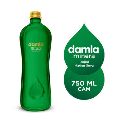 Damla Maden Suyu Mineralli 750 Ml 6lı - 1