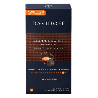 Davidoff Espresso 57 Ristretto Kapsül Kahve 10'lu - 1