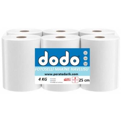 Dodo Plus Fotoselli Makine Havlusu 25 Cm 6'lı Rulo - 1