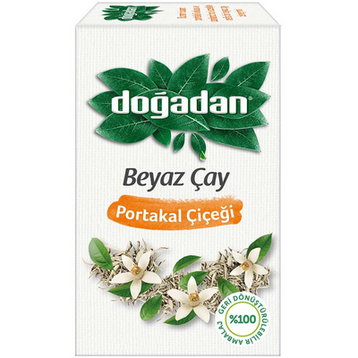 Doğadan Beyaz Çay Portakal Çiçeği 20`li - 1