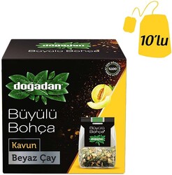 Doğadan Büyülü Bohça Beyaz Çay Kavunlu 10`lu - 1