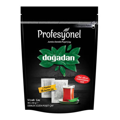 Doğadan Profesyonel Catering Demlik Bergamot Aroma Çay 30 Gr 40'lı - 1