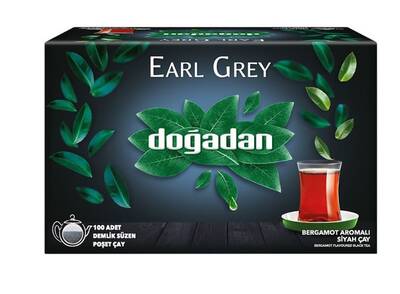 Doğadan Earl Grey Demlik Poşet Çay 100`lü - 1