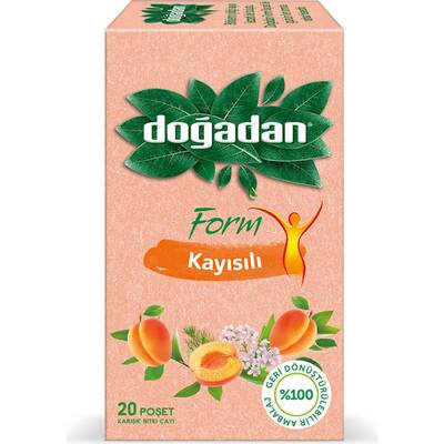 Doğadan Form Kayısılı Çay Edt 20`li - 1