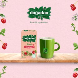 Doğadan Form Kiraz Saplı Çay 20`li - 2