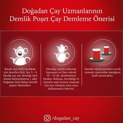 Doğadan Gizli Bahçe Demlik Poşet Çay 100`lü - 4