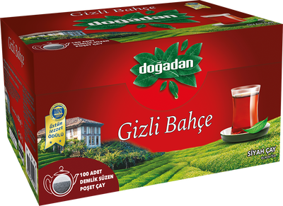 Doğadan Gizli Bahçe Demlik Poşet Çay 100`lü - 1