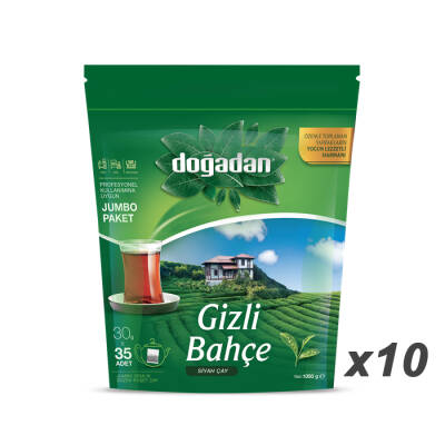 Doğadan Gizli Bahçe Jumbo Demlik Çay 30 G 35 x 10 - 1