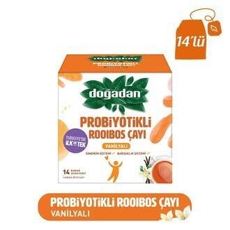 Doğadan Probiyotik Vanilyalı Rooibos Çay 14`lü - 1
