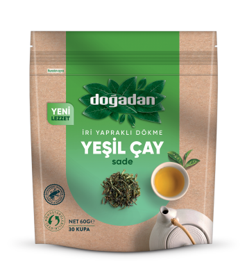 Doğadan Yeşil Çay Kıvrık Dökme 60 G - 1