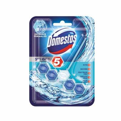 Domestos Wc Blok 5'li Güç Okyanus Ferahlığı 53 Gr - 1