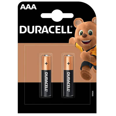 Duracell Alkaline AAA İnce Kalem Pil 2`li - 1