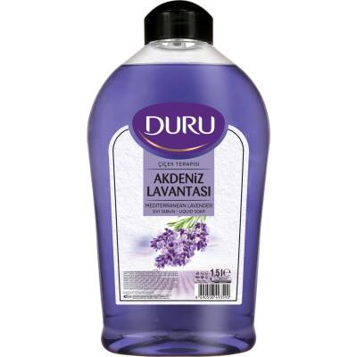 Duru Çiçek Terapisi Akdeniz Lavantası Sıvı Sabun 1,5 Lt - 1