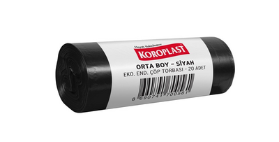 Koroplast Eko End. Orta Siyah 54x60 20 li 50 Rulo - 2