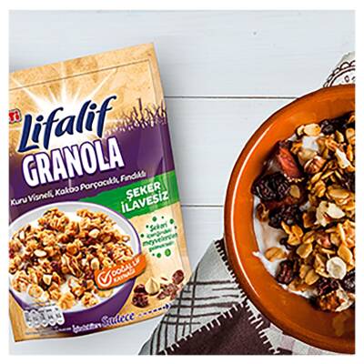 Eti Lifalif Granola Vişne Kakao Fındık 200 Gr - 3