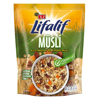 Eti Lifalif Kuru Meyveli & Fındıklı Müsli 350 Gr - 1