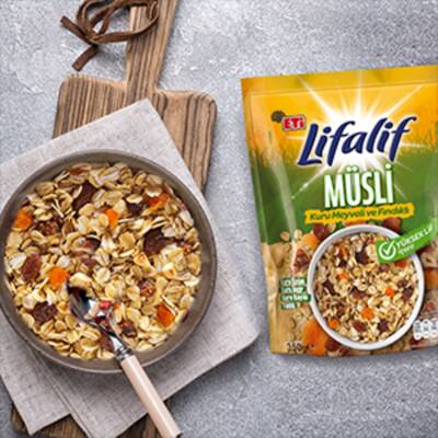 Eti Lifalif Kuru Meyveli & Fındıklı Müsli 350 Gr - 3