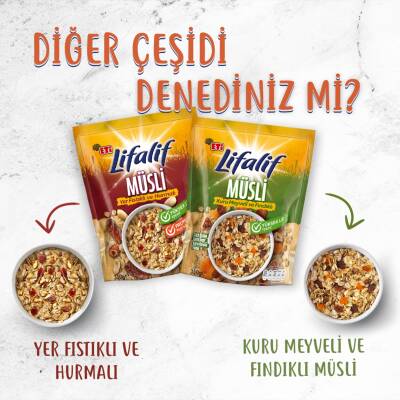 Eti Lifalif Kuru Meyveli & Fındıklı Müsli 350 Gr - 4