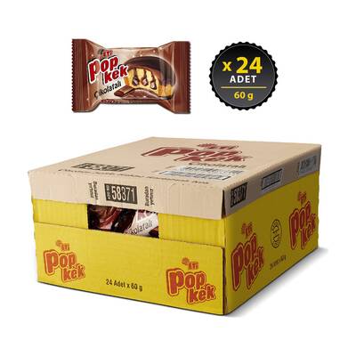 Eti Popkek Çikolatalı 60 gr 24'lü - 1