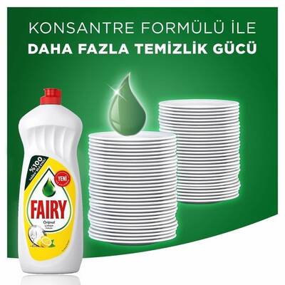 Fairy Sıvı Bulaşık Deterjanı Limon 650 ml - 2