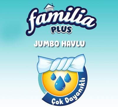 Familia Plus Jumbo Kağıt Havlu 6'lı - 4
