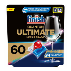 Finish Quantum Ultimate 60 Kapsül Bulaşık Makinesi Deterjanı - 1