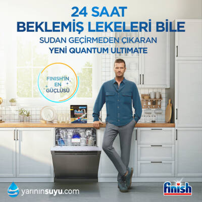 Finish Quantum Ultimate 60 Kapsül Bulaşık Makinesi Deterjanı - 5