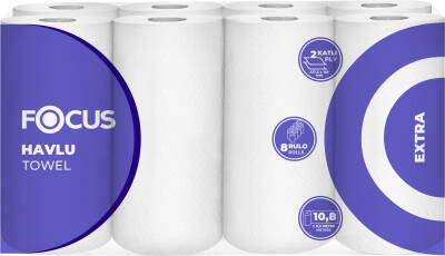 Focus Extra Kağıt Havlu 8'li 3 Paket 24 Rulo - 2