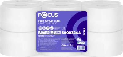 Focus Point Extra İçten Çekmeli Tuvalet Kağıdı 120 Mt 12'li - 1