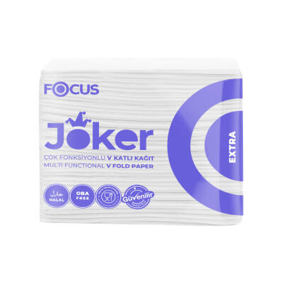 Focus Extra Joker V Katlı Tuvalet Kağıdı 250 x 30 Paket - 1