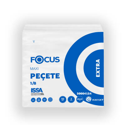 Focus Extra Maxiplus Özel Katlama Peçete 1/8 - 1