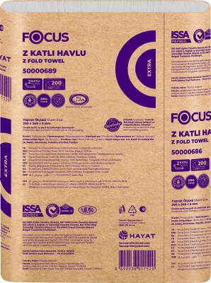 Focus Extra Z Katlı Havlu 20 200 x 12 Paket - 2
