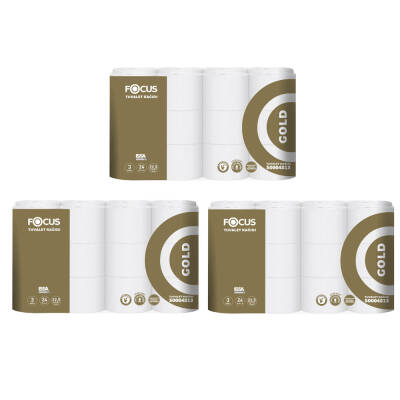 Focus Gold Tuvalet Kağıdı 24'lü 3 Paket - 1