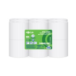 Focus Optimum Jumbo Mini Tuvalet Kağıdı 97 Mt 12'li - 1