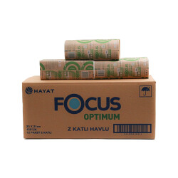 Focus Optimum Z Katlı Havlu 150 x 12 Paket - 1
